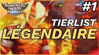 SUMMONERS WAR RUSH : TIERLIST V1 (Monstres légendaires)