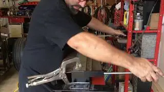 Rat Rod transmission tunnel fabrication