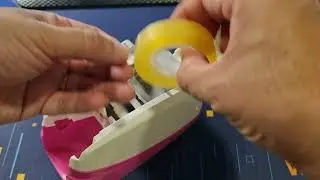 3MKorea Scotch Desktop Tape Dispenser Refill Video Tutorial
