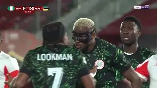 НИГЕРИЯ🇳🇬 ПРОТИВ 🇲🇿МОЗАМБИКА (4-0)! НЕВЕРОЯТНОЕ ВЫСТУПЛЕНИЕ SUPER EAGLES - БОЙ ОСИМХЕНА ПРОТИВ ЛУ...