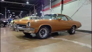 1973 Buick Century Gran Sport T Code in Gold & 455 Engine Sound on My Car Story with Lou Costabile