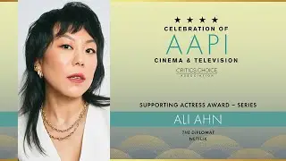 AAPI映画テレビ祭 アリ・アン、助演女優賞 &ndash; シリーズ（『ディプロマット』）