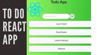 Todo App With  React