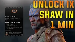 HOW TO UNLOCK NEW SHAW OR IX SHAW IN BLACKOUT! CALL OF DUTY BLACK OPS 4 CHARACTER UNLOCK GUIDE!