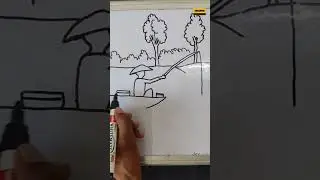 Fisherman drawing | how to draw fishermen drawing #shorts #fisherman #drawing #art