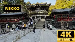NIKKO, JAPAN 🇯🇵 [4K] Nikkō &mdash; Tōshō-gū Shrine &mdash; Walking Tour