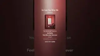 In Case You Miss Me(Official Lyric Video) / AI Female Vocal Ballad