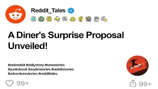 The Hidden Message: A Diner's Surprise Proposal Unveiled! #askreddit #askredditthread #redditstories