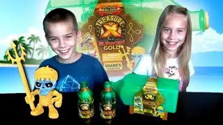 Treasure X Sunken Gold Shark's Treasure! Moose Toys
