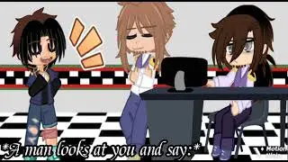 |Aggressive flirt|William Afton x Michael Afton x Henry Emily|Past Aftons and Emily|Gacha club|