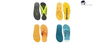 Badeschuhe Sonderanfertigung mit Logo Druck und Ausstanzung
