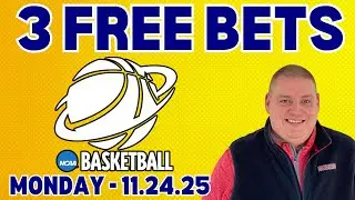 Monday 3 NCAA Basketball Picks - 11/10/25 l Craig's College Basketball Picks, Bets, & Predictions