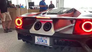 Kurt Busch Ford GT @ Akins Ford
