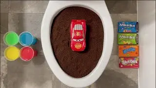 Will it Flush? - Coca Cola, Fanta, Sprite, Cars, Coffee, M&M's, Skittles, Candy, Rainbow Food