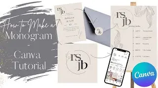 Canva Monograms: Create Your Perfect Wedding Logo with Canva