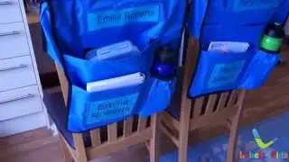 Outdoor learning ideas with Labels4Kids chair sacks