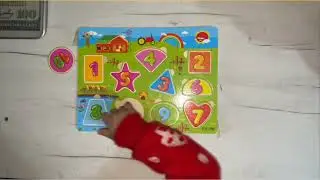 Learning Numbers with Busy Book  Satisfying ASMR Velcro Sounds for Kids DIY Quiet Book for Toddlers 