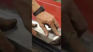 Lower Tailgate Rust Repair
