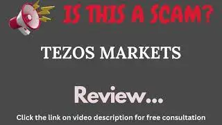 Tezosmarketslc.com Review: THIS IS A SCAM? (Tezos Markets)