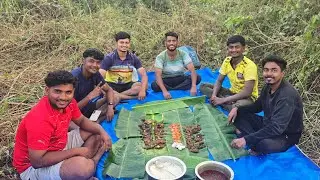 आज मस्त शेतावर जेवण बनवल आणि जेवलो 🐟🤤 | #agrikolifishing #agri #koli #fish  #dailyvlog #love #lunch