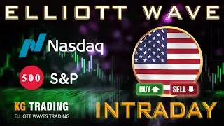 NASDAQ + SPX 500 | Внутридневной | Развивается ли бычий тренд? Возможности и цели волн Эллиотта