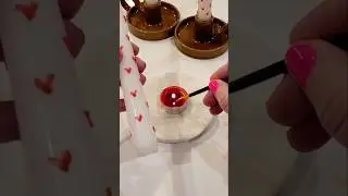 DIY CANDLE ART #diy #candleart #valentines #diycrafts #howto #tryit