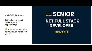 Remote Opportunity &ndash; We&rsquo;re Hiring .NET Developers (Contract / Hourly Basis)