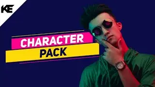 Characters Thumbnail Pack | Background and PNG | KindEditing