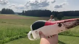 Fail and Success Compilation 3D printed Mirage 2000 50mm EDF