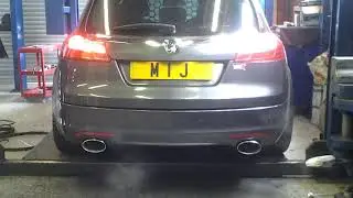 Vauxhall VXR Dual Sports Exhaust System Back Box Delete Straight Pipe - MIJ