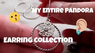 Pandora Earring Collection as of June 2018