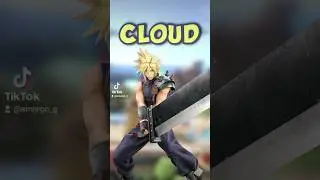 combos chidos con CLOUD🤩🤩 #smashultimate #videogames