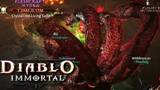 First Fleshcraft Hydra Fight in Diablo Immortal