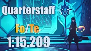 [PSO2:NGS] クォータースタッフ Quarterstaff 1193.0% Fo/Te 1:15.209