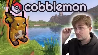 FIRST TIME PLAYING COBBLEMON (Minecraft)