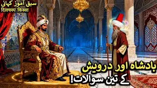 Badshah ke teen Sawal Ka Qissa aur Darwesh ka Jawaab | Islamic Stories