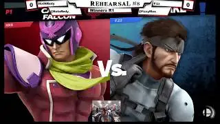 SSBU: Rehearsal #8 HotnRedy (C. Falcon) VS Fizz (Snake)