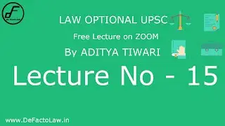 Law optional Lecture No - 15: VCLT, UN and Peaceful Settlement of Dispute | By Aditya Tiwari