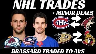 NHL Trades - Brassard, McQuaid + More