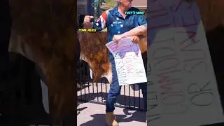 Angry farmers FIGHT BACK vegans!