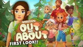 First Look at this cozy wholesome Out and About game!! ✨