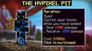 Marathon Man Perk Abuse - Hypixel Pit PVP
