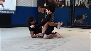 Boy VS Girl (54) - Cage Grappling