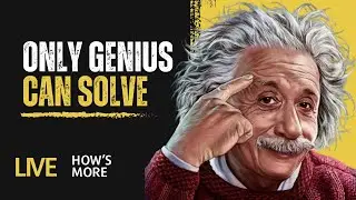 IQ test only for Genius | IQ Test On live 🚨 | Are you genius ?