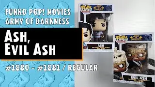 Ash, Evil Ash Funko Pop  - set - Army of Darkness // Just One Pop Showcase