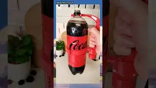 Have you seen this easy to pour grip handle bottle holder #kitchengadgets