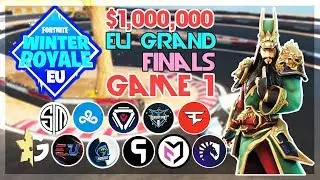 $1,000,000 🥊EU Winter Royale Grand Finals🥊 Game 1 (Fortnite)