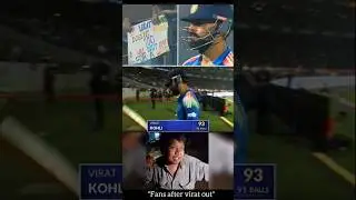 Virat Kohli fans sad moment 💔 | ind vs nz | #viratkohli #cricket #viral #indvsnz