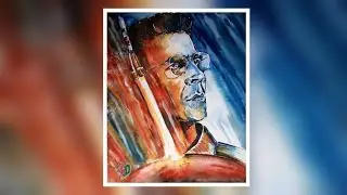 How to made a movie poster by using watercolor | Mission Mangal ,   release 15th August 2019