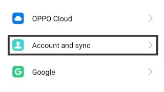 OPPO A1k (Settings - Account And Sync) Keep Help Tips ✓✓